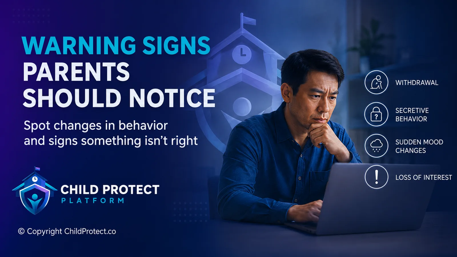 Parent training image for Warning Signs Parents Should Notice