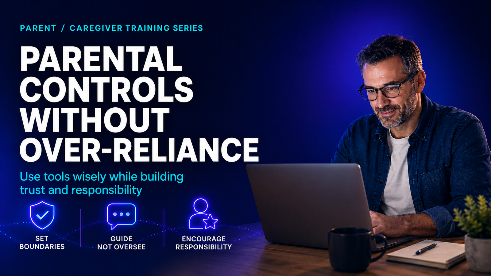 Parent training image for Parental Controls Without Over-Reliance