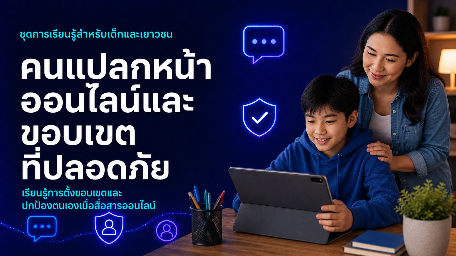 วิดีโอการอบรม: Sextortion และการใช้ภาพเพื่อข่มขู่