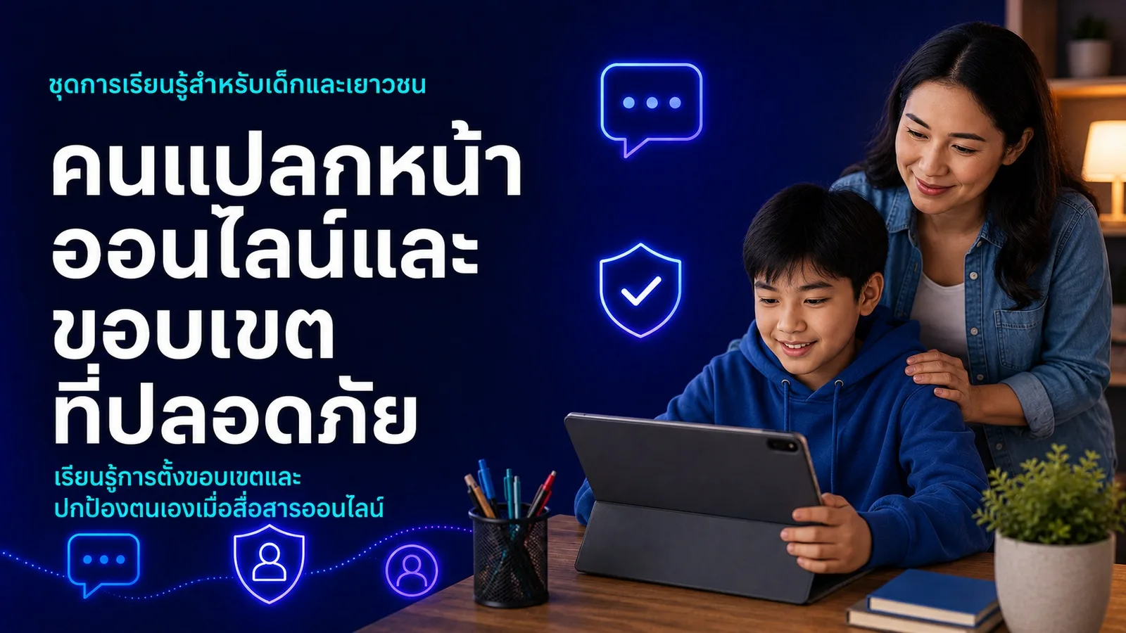 วิดีโอการอบรม: Sextortion และการใช้ภาพเพื่อข่มขู่