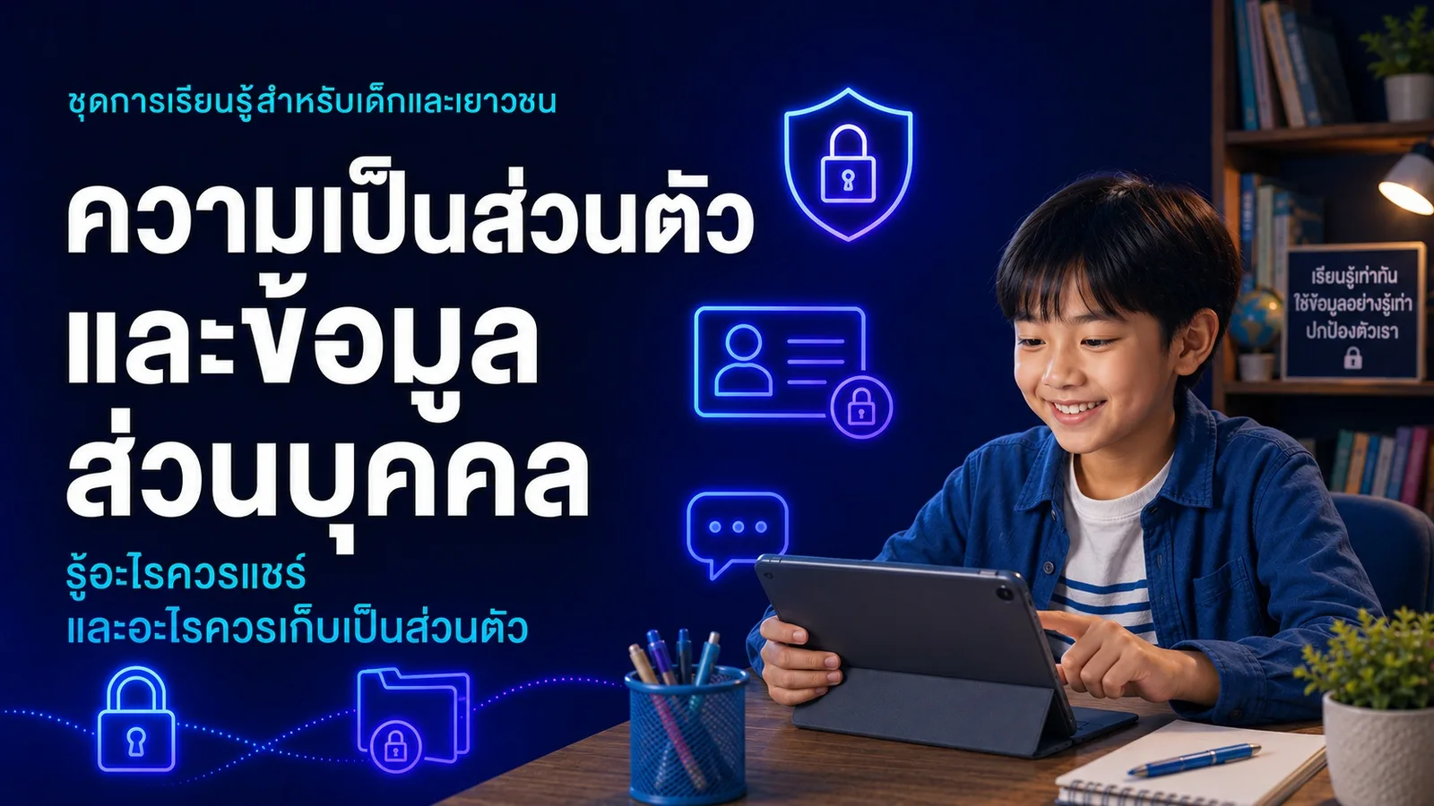 วิดีโอการอบรม: ความเป็นส่วนตัวและข้อมูลส่วนบุคคล
