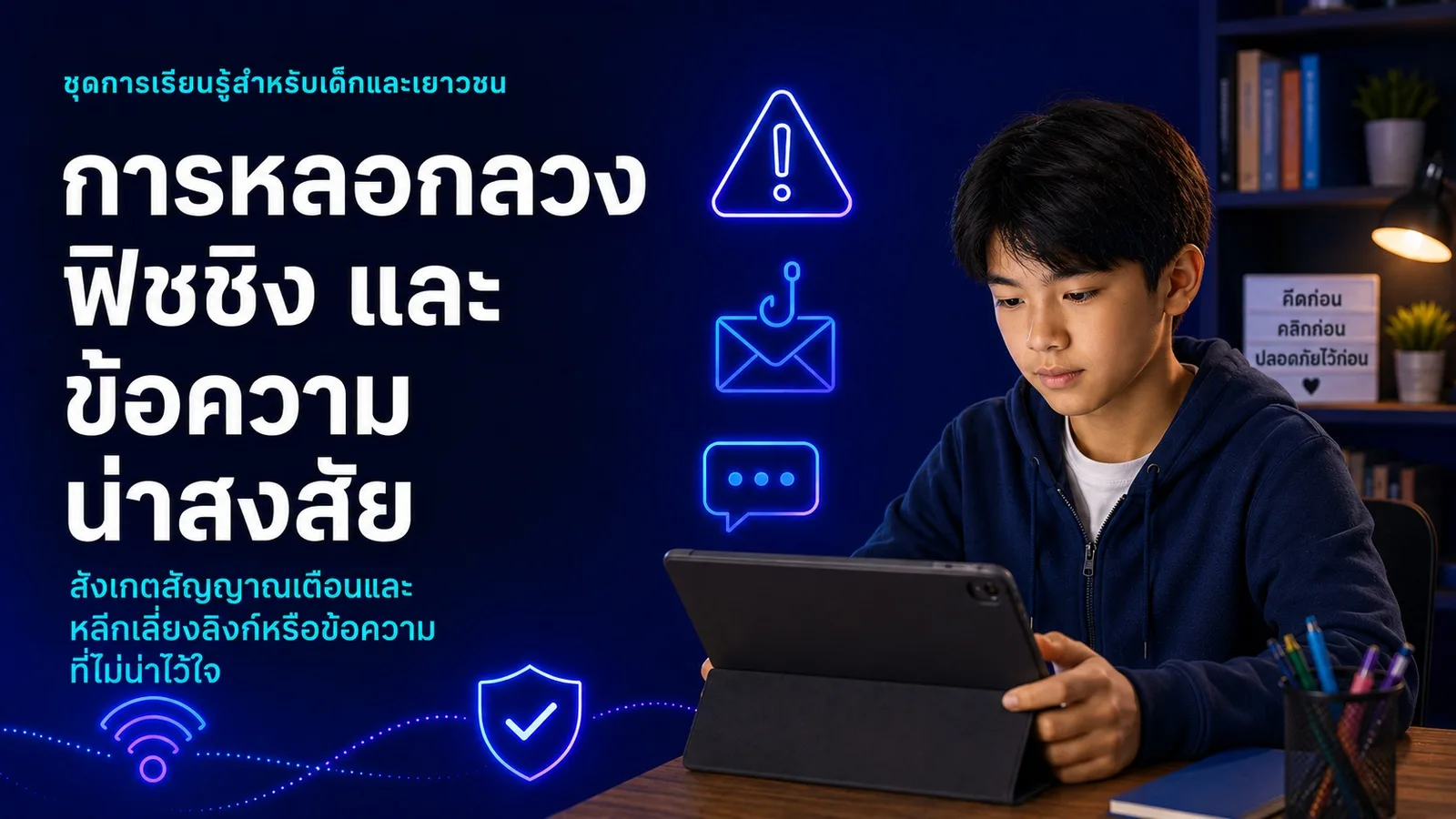 วิดีโอการอบรม: กลโกง ข้อเสนอปลอม และการหลอกลวงทางสังคม